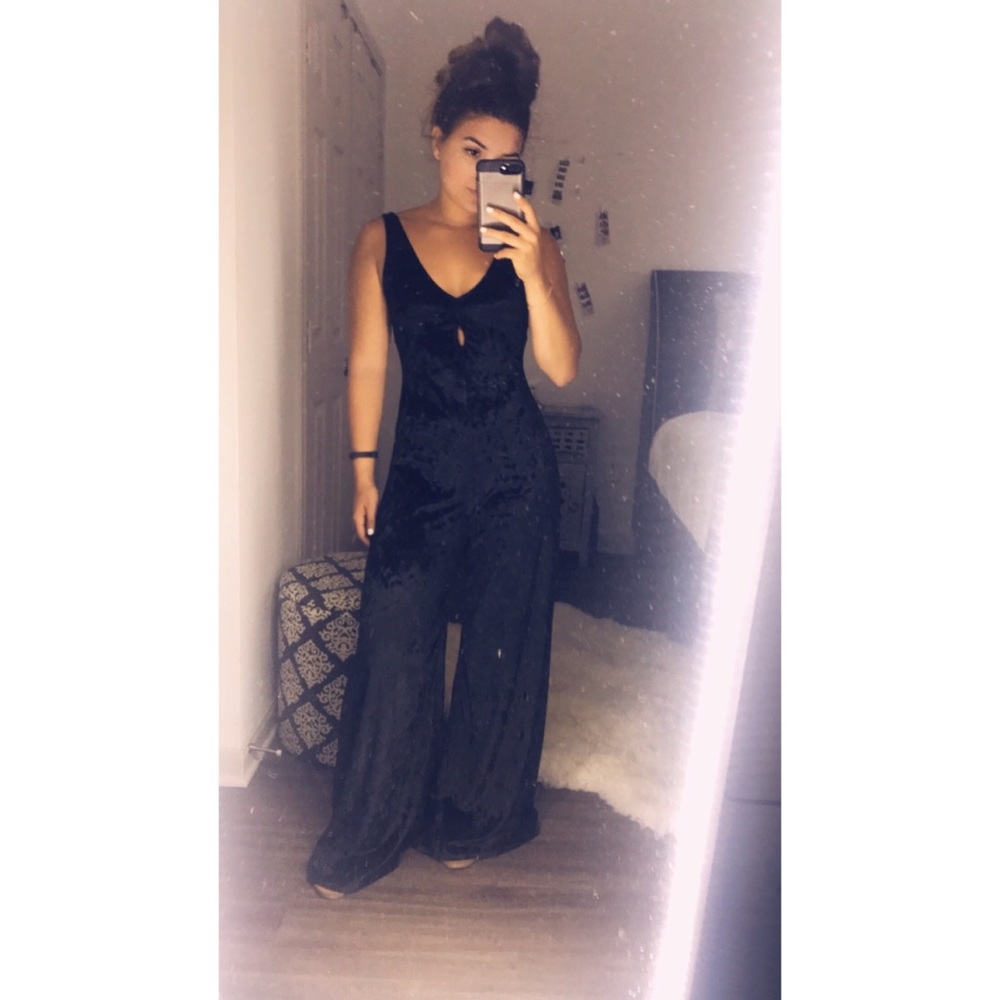 Rolla Coster Velvet Jumpsuit